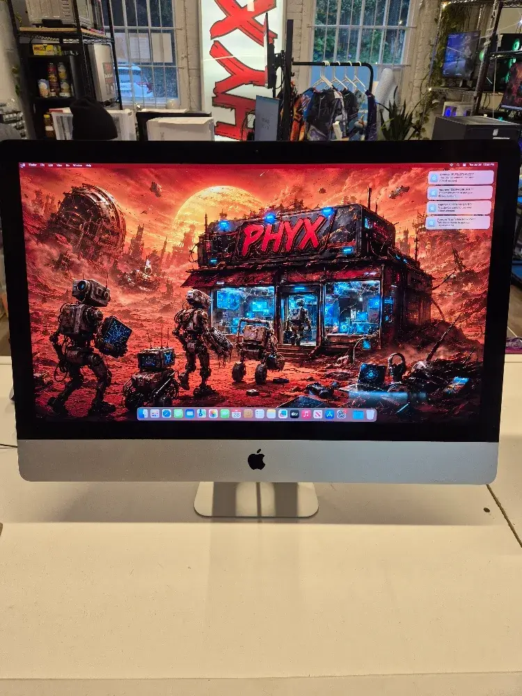 27" iMac 2017 Retina 5K, 3.4 i5, Radeon Pro 570 4GB, 8GB RAM, 256GB SSD - C02TH61BJ1GG A1419