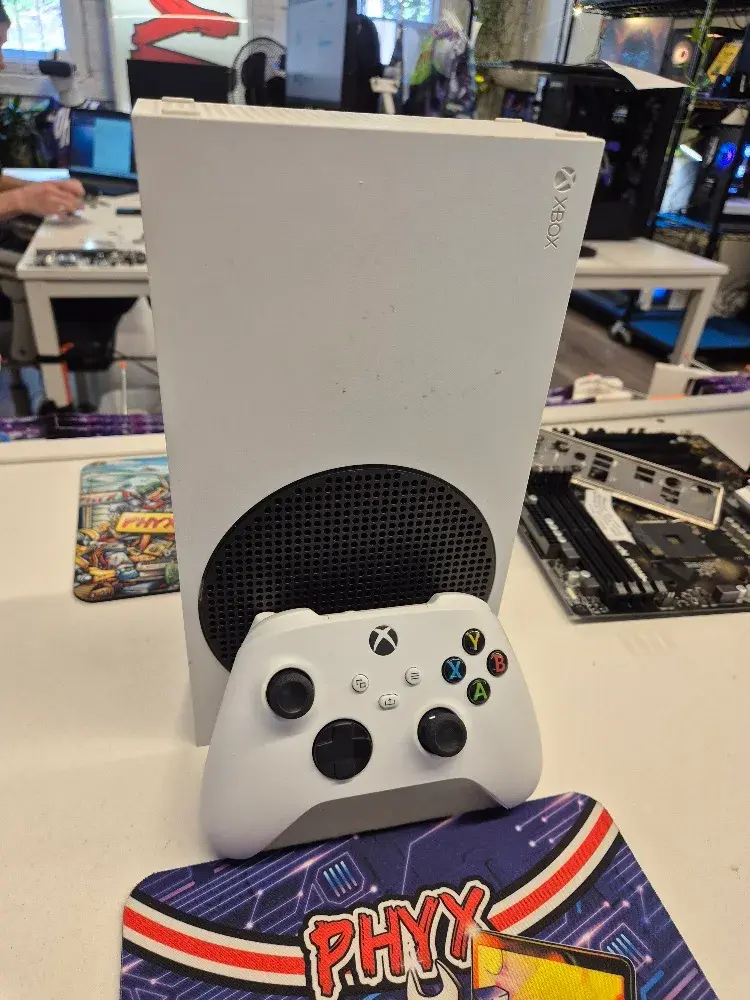 512GB Xbox Series S console with controller, view 1 of 5