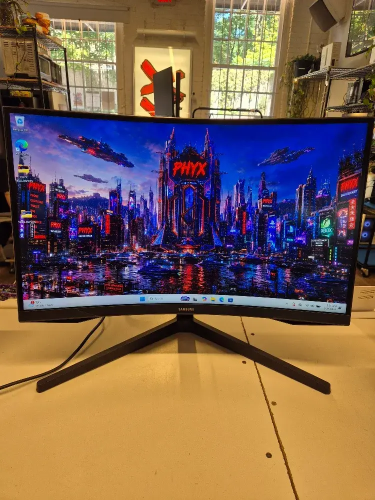 Samsung Odyssey G5 27 inch QHD gaming monitor, view 1 of 7