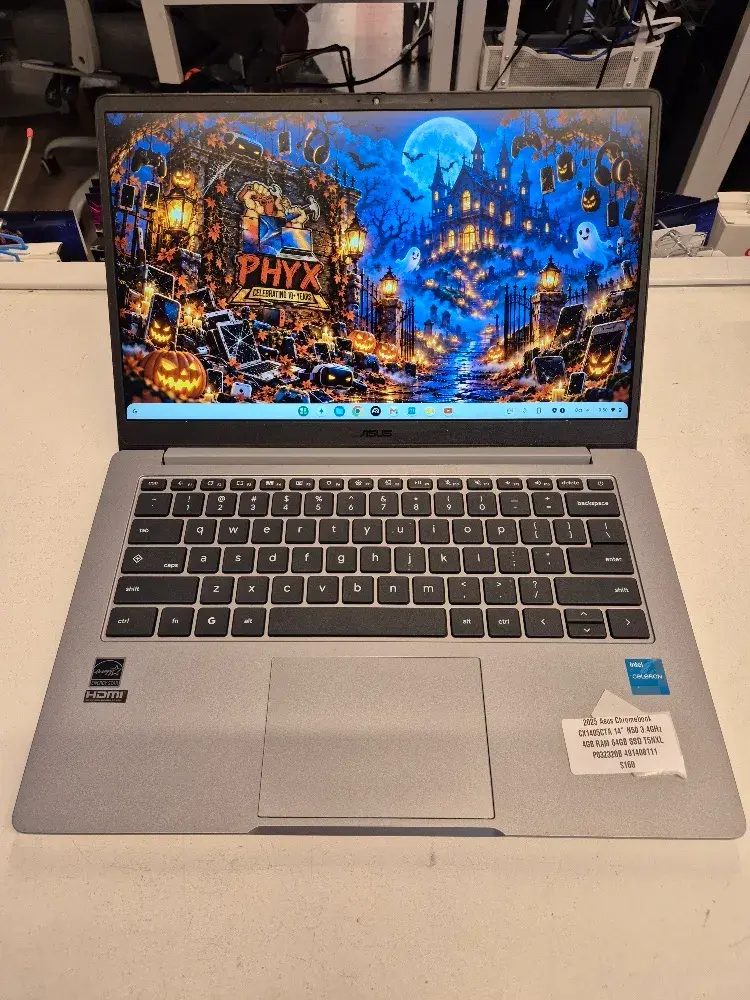 2025 Asus Chromebook CX1405CTA 14-inch laptop, view 1 of 6