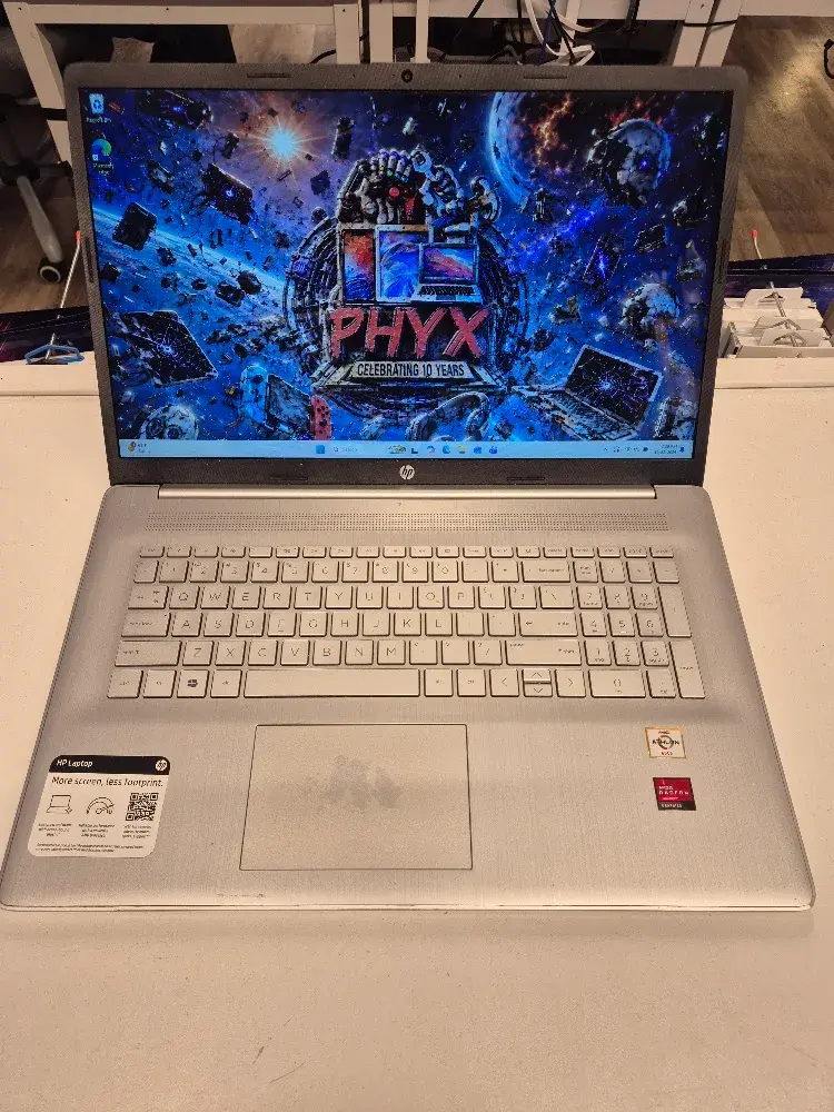 HP 17 inch touchscreen laptop, view 1 of 9