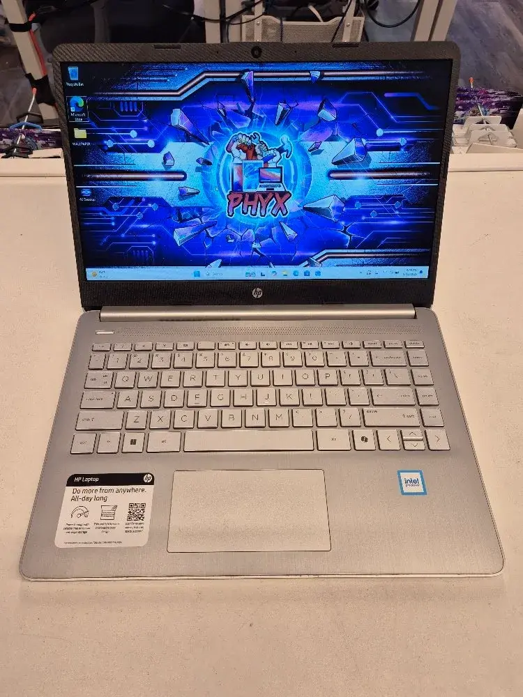 14" HP Laptop 14-DQ6011DX, Intel N150, 4GB RAM, 128GB SSD 1H85425F5D