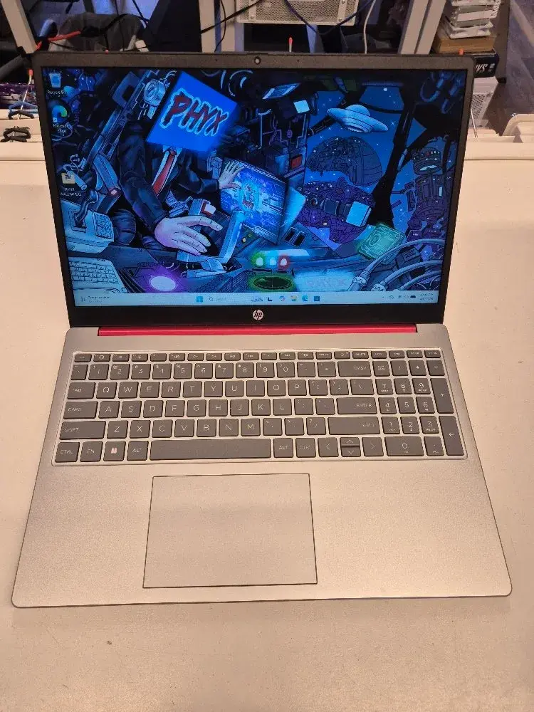 15" HP Laptop 15-FD0083WM, 1.0 Intel N200, 4GB RAM, 128GB SSD 5CD3349CMH