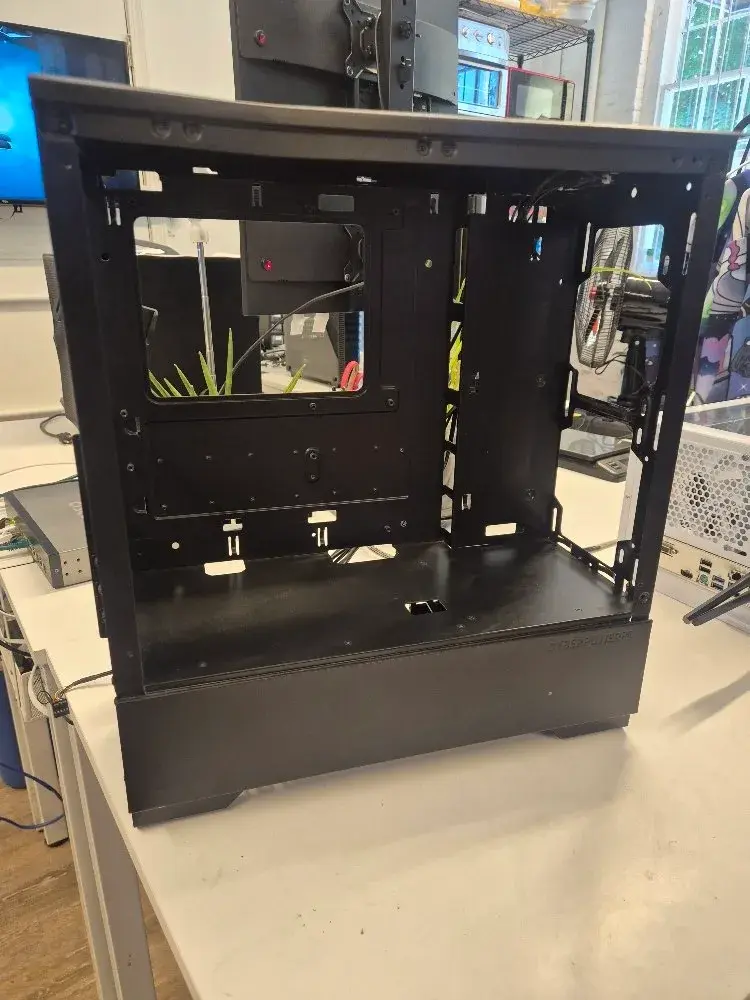 CyberPower C Series ATX PC Case, Has Bend on Top, No Glass
