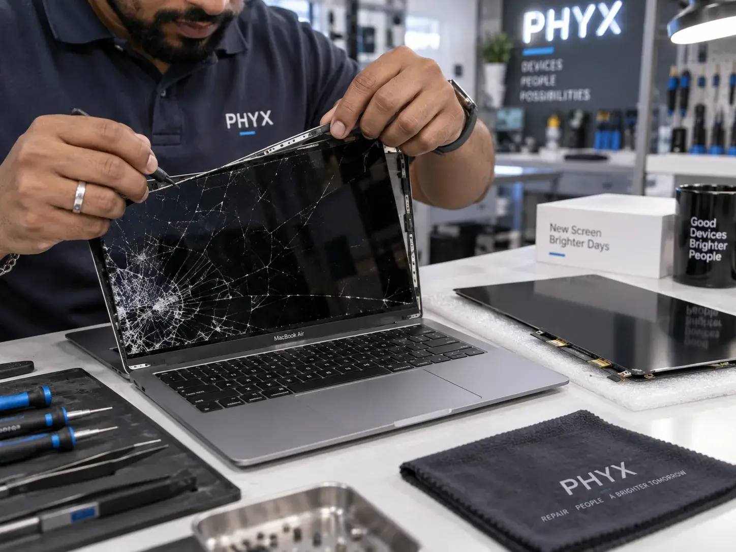 Laptop Screen Repair Workshop