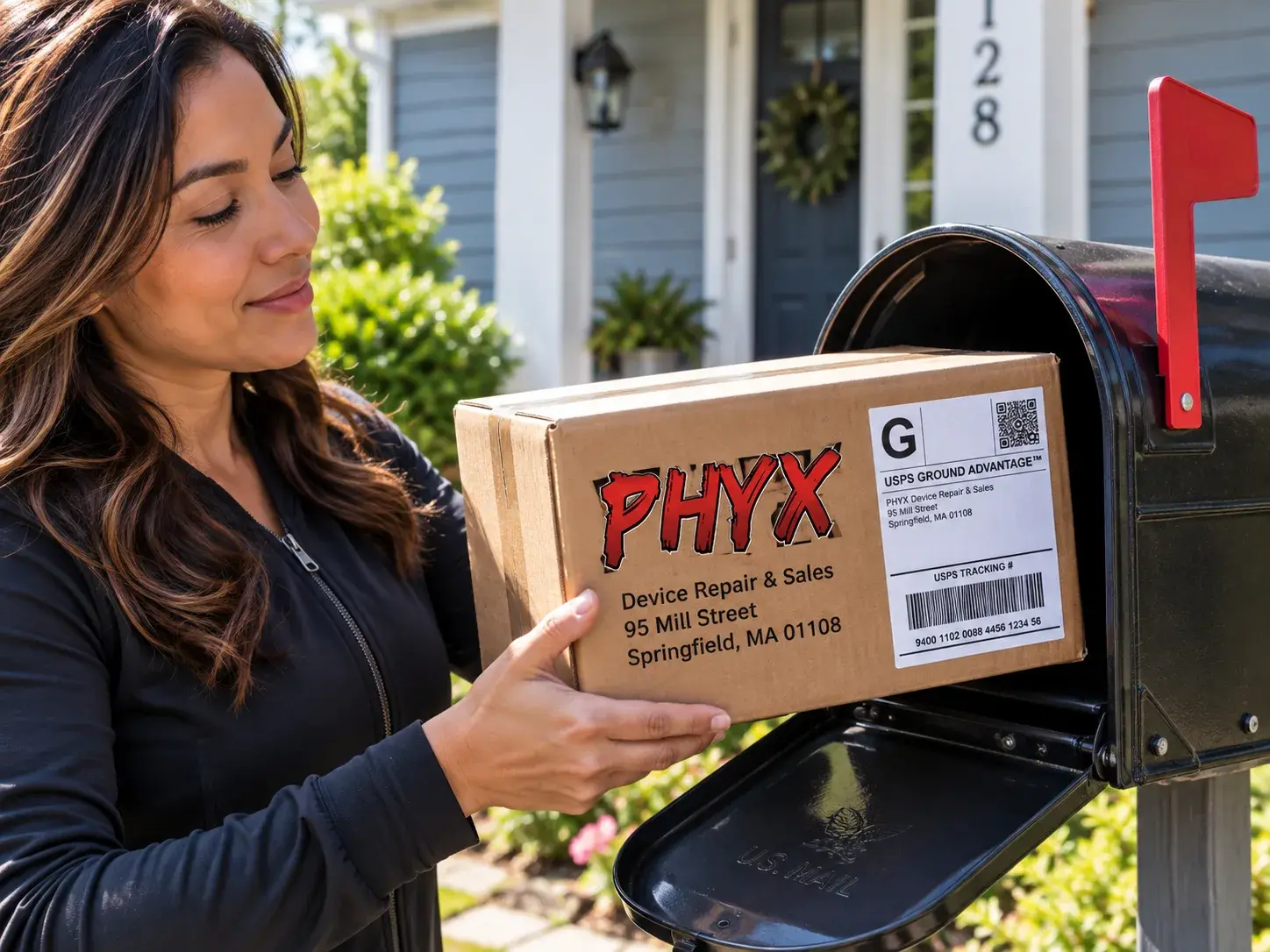 PHYX Box Arrives at the Mailbox