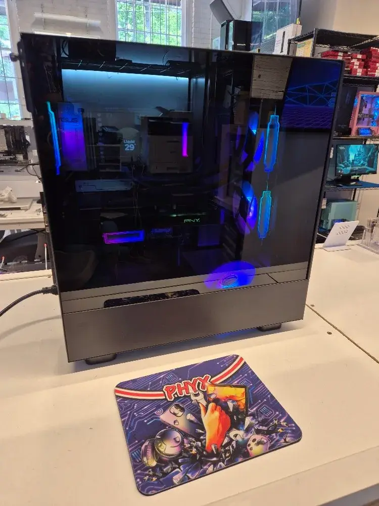 AM5 NZXT GAMING PC: 4.7 Ryzen 5 7600X, ASUS B840-PLUS WIFI, PNY RTX 2070 Super 8GB, 16GB DDR5 RAM, 1TB M.2 + 1TB HDD, 77 FPS