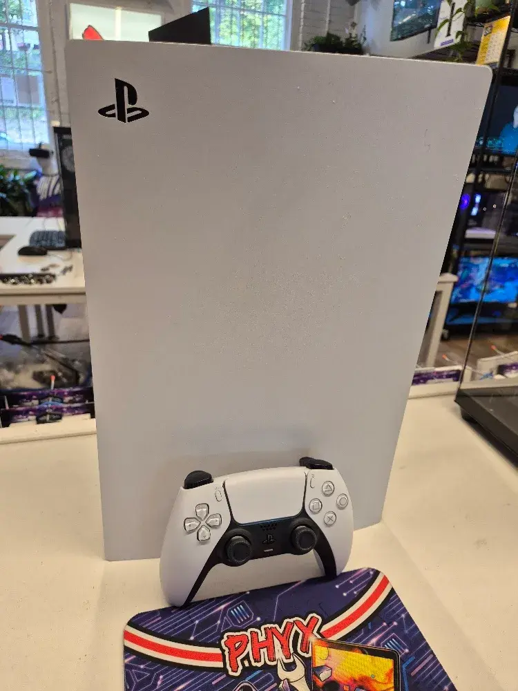 667GB PlayStation 5 Disc Console with Controller, view 1 of 5