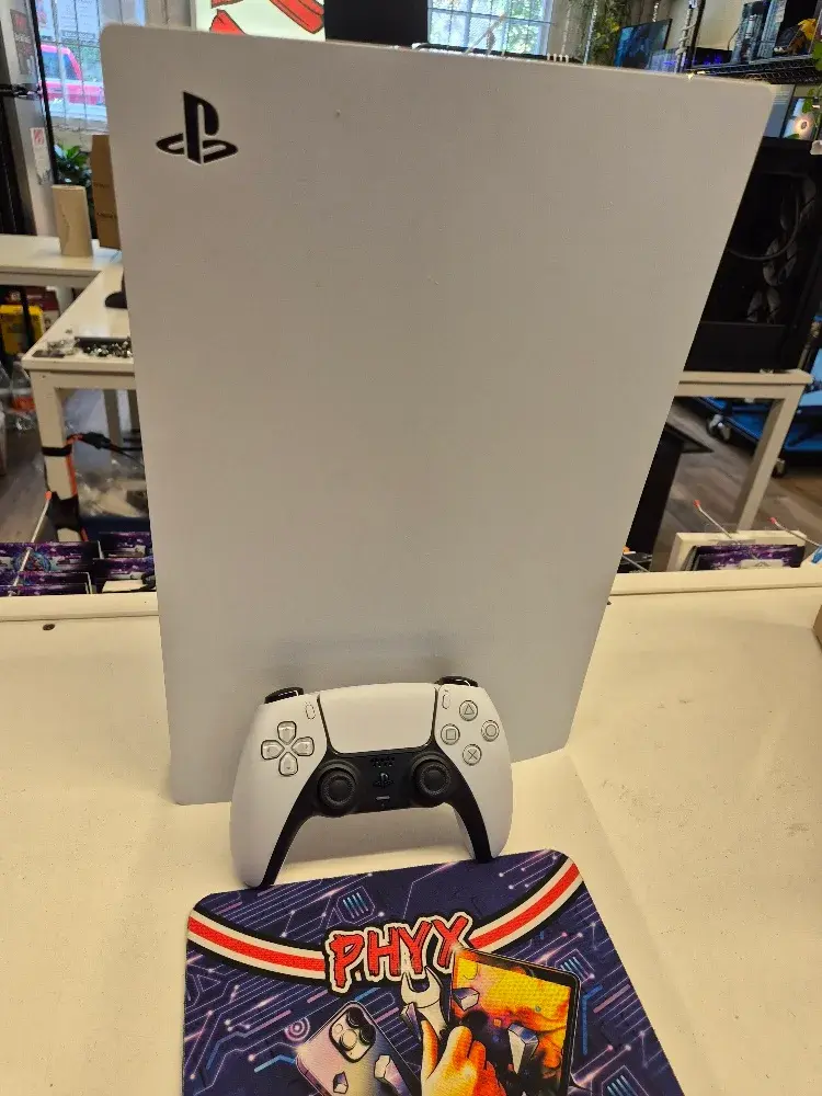 667GB PlayStation 5 Disc Console with Controller, view 1 of 5