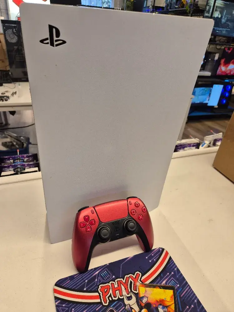 667GB PlayStation 5 Digital Console with Controller, view 1 of 4