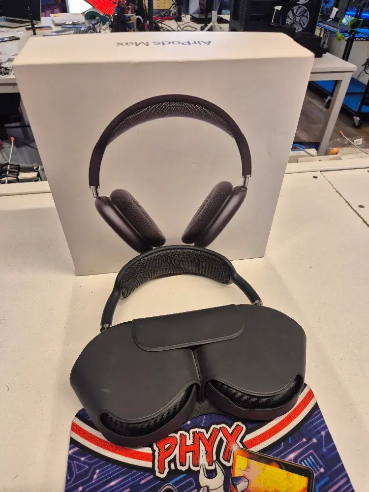 1st Gen Apple AirPods Max Space Gray w/ Black Headband, view 1 of 12