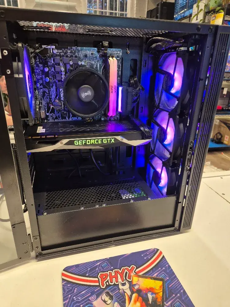SGTABRON gaming PC with Ryzen 3 3100 and GTX 1080, view 1 of 8