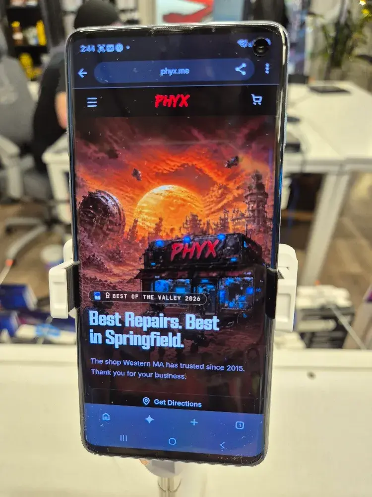 128GB Samsung Galaxy S10 phone, view 1 of 6
