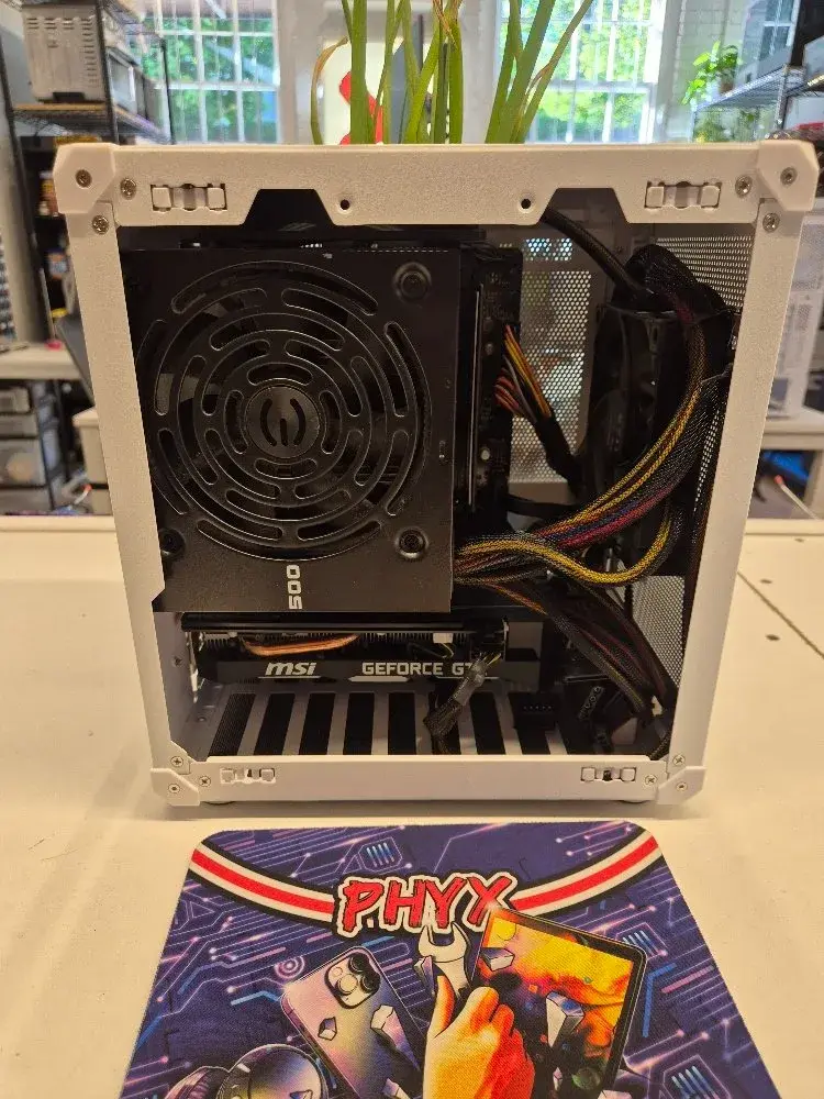 Jonsbo C6 Gaming PC: 3.6 i7-9700k, ASRock H310CM-HDV Motherboard, GTX 1660 6GB, 16GB RAM, 1TB SSD, W-Fi 6 + BT 5, 63 FPS