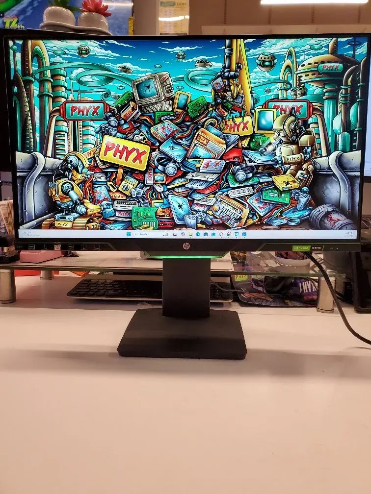 24.5" HP HSD-0011-Q 25x - LED monitor - 1920 x 1080 Full HD (1080p) @ 144 Hz - CNK9421DZ5