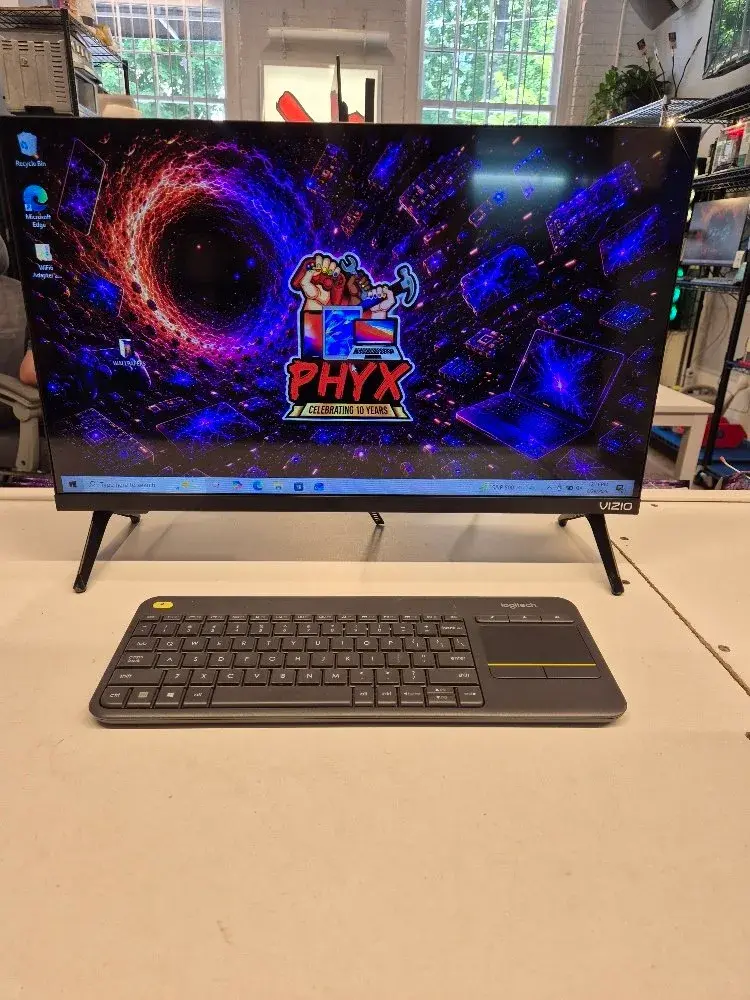 24" VIZIO All-In-One 720P PC & Smart TV: 720p Lenovo IdeaPad 3 15IIL05, Intel Core I3-1005G1 1.2GHz, 4GB RAM, 128GB SSD, Win 10, SN: PF2EN9CL
