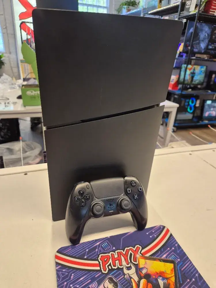1TB PlayStation 5 PS5 Slim Console Disc w/ Controller - BLACK M45101K1W10775327