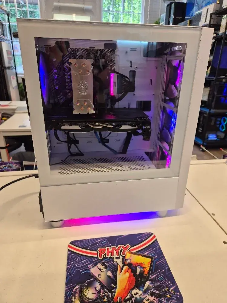 Skytech Arch 4 Gaming PC : 3.6 i3-10100, Asus Prime H410M-K Motherboard, GTX 1080, 16GB RAM, 256GB SSD + 500GB HDD, WiFi + BT 6