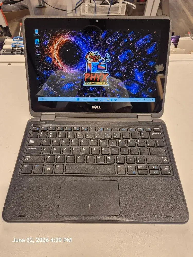 11" Dell Latitude 3190 2-in-1 : 1.1 Intel Celeron N5030 Quad-Core, 8GB RAM, 128GB SSD CRB5N53
