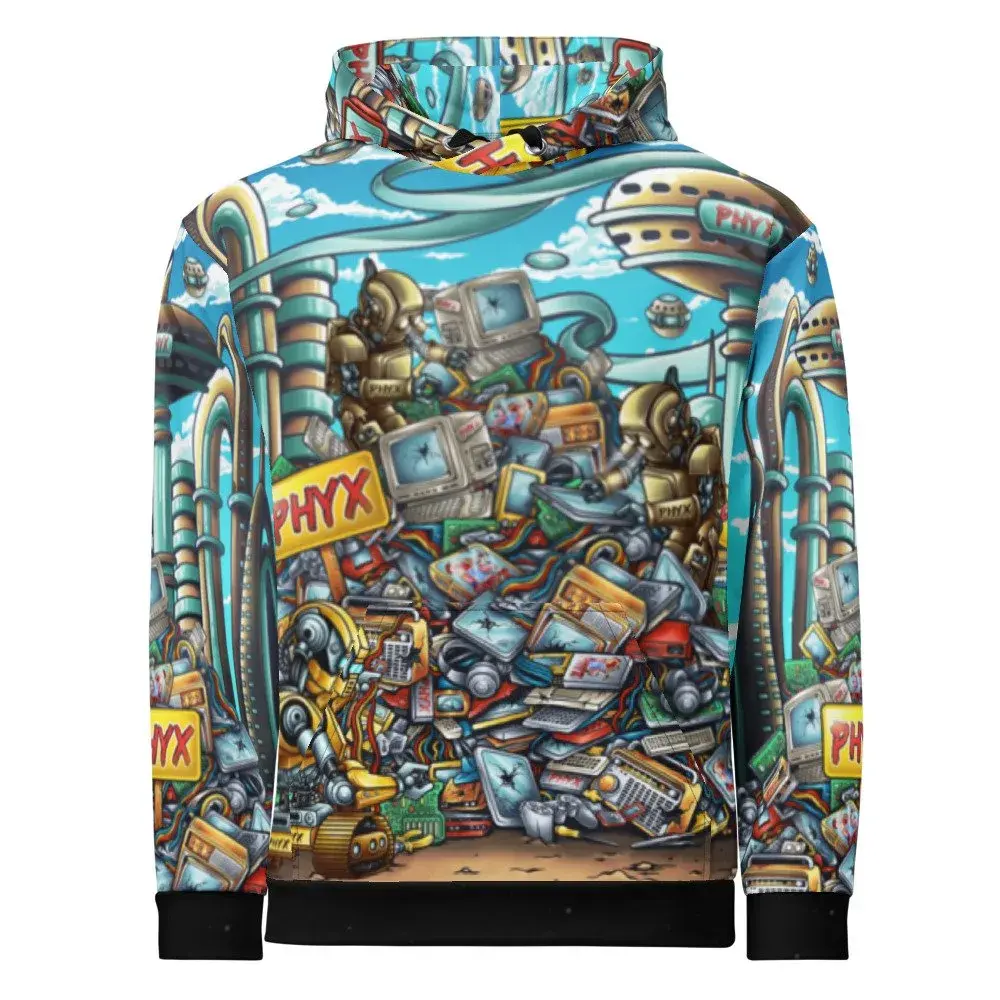 All-Over Print Recycled Unisex Hoodie
