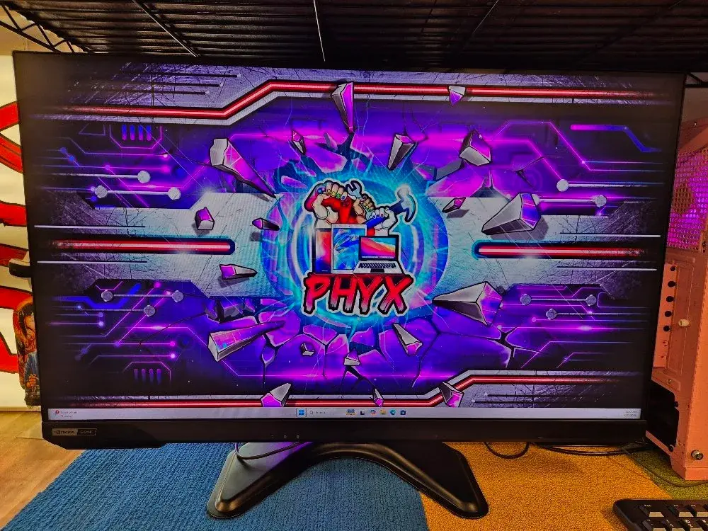 32" Samsung Odyssey QHD Gaming Monitor, WQHD (2560x1440), 165Hz, 1ms, IPS Panel, G-Sync, HDR10 S32AG500PN
