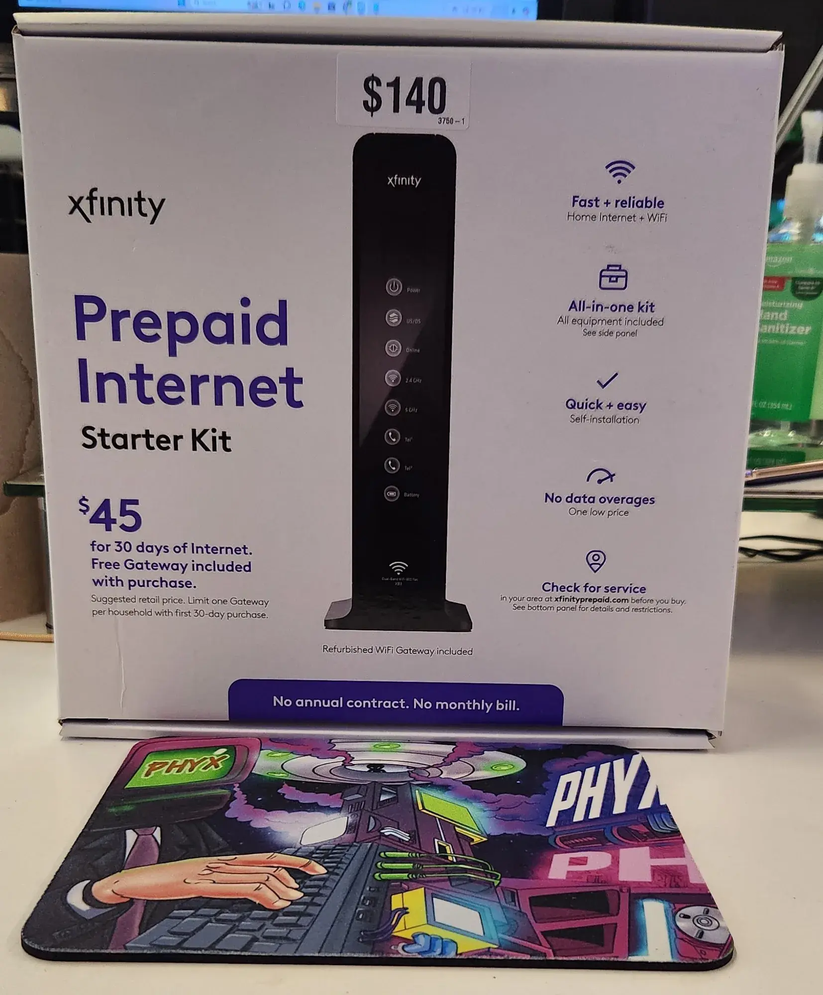 Xfinity Prepaid Internet XFINITY NOW Home Internet XB3 Router / Modem