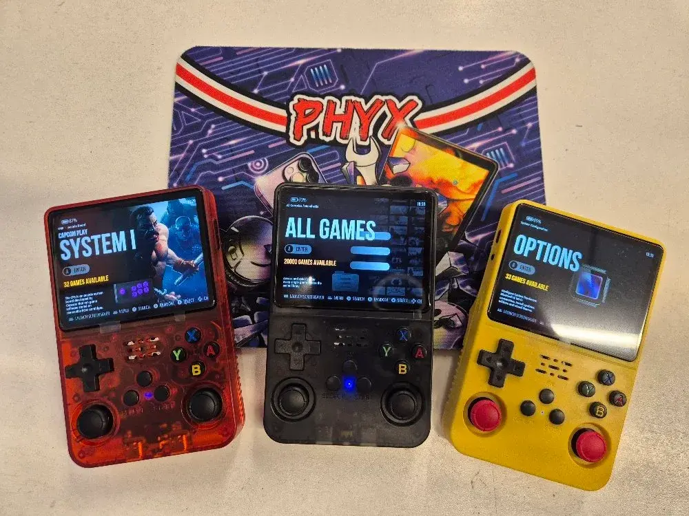 R36S 64GB Retro All in One Game Console W/ 40,000+ GAMES Sega MD Super Famicom Dreamcast Jeux Arcade SNES SNK Neo Geo Capcom System 2 GBA Atomiswave PSP NEC