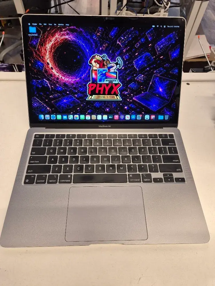13" MacBook Air 2020, Apple M1, 500GB SSD, 8GB RAM - Battery 180 Cycles 100% Health - FVFFD65HQ6L5 (NO TOUCH ID)