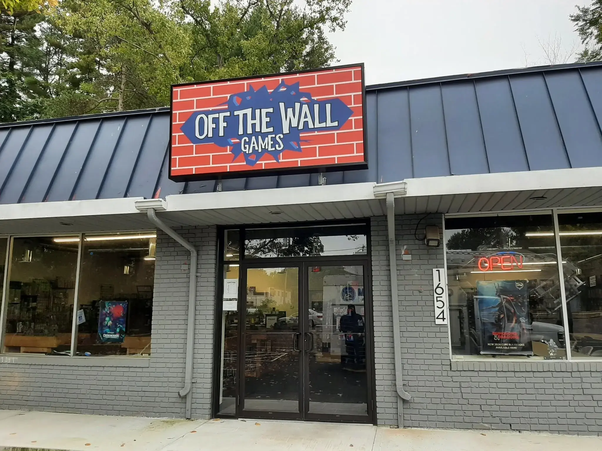 Image of Game Store Off the Wall games in West Springfield, MA