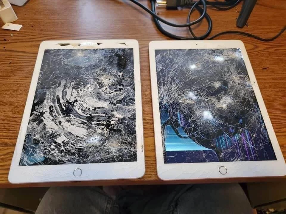 Broken iPad repair shop